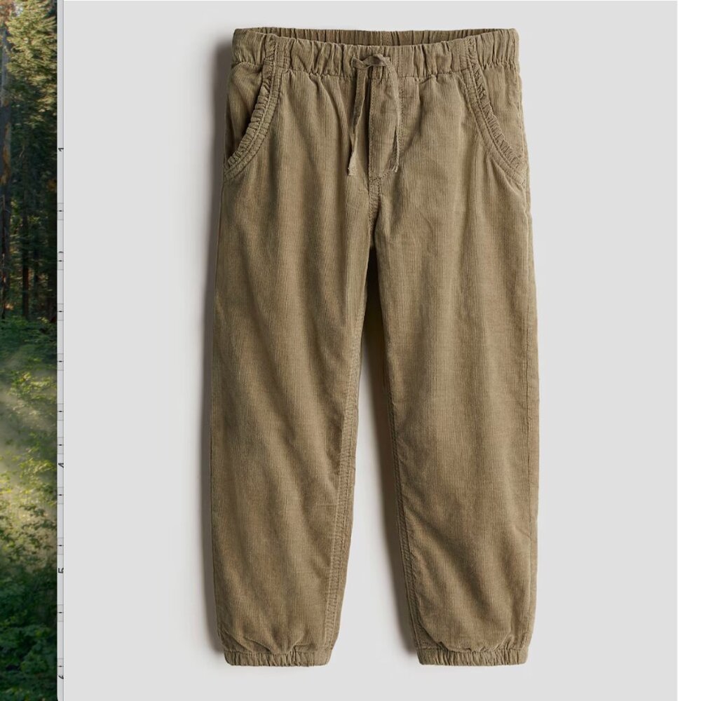 H&M Kids Corduroy Jogger Pants
